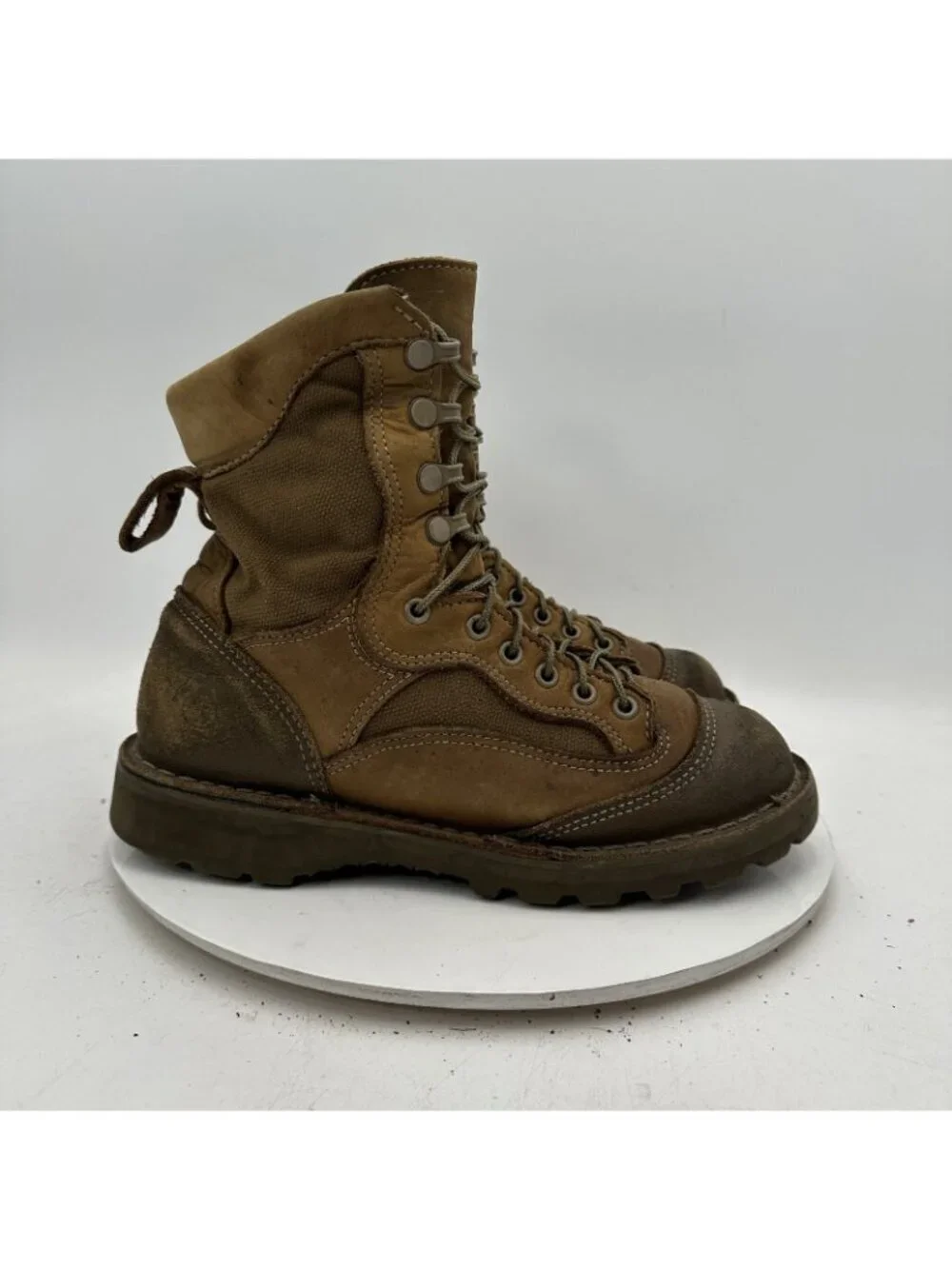 Danner 15655X Men Size 6.5R Brown Leather Tactical Desert Speed Lacer Boot